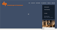 Desktop Screenshot of dip-personal.de